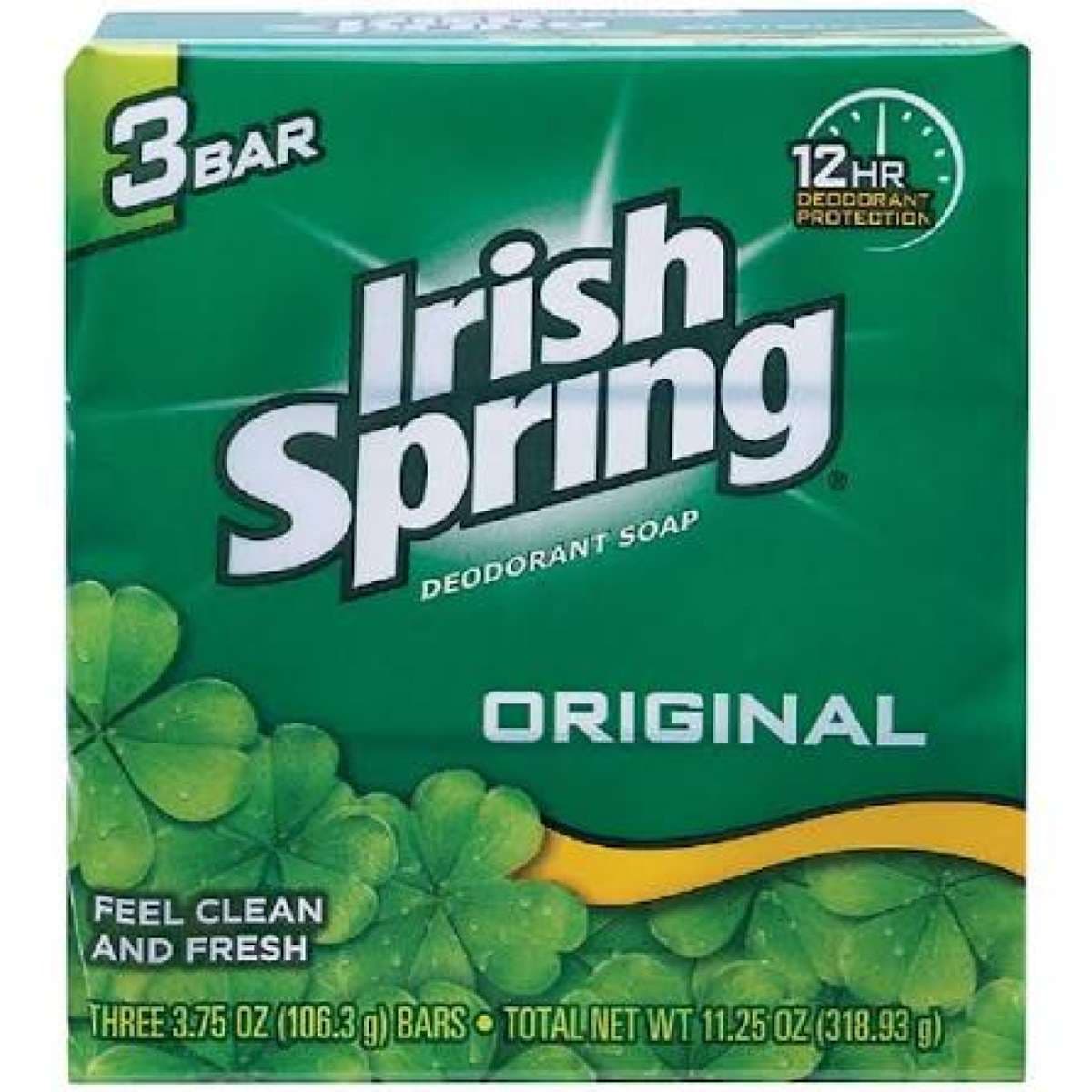Irish Spring Soap Orig.3bar 106.3g 18*3