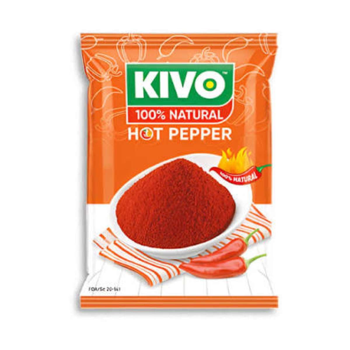 Kivo Hot Pepper 50g