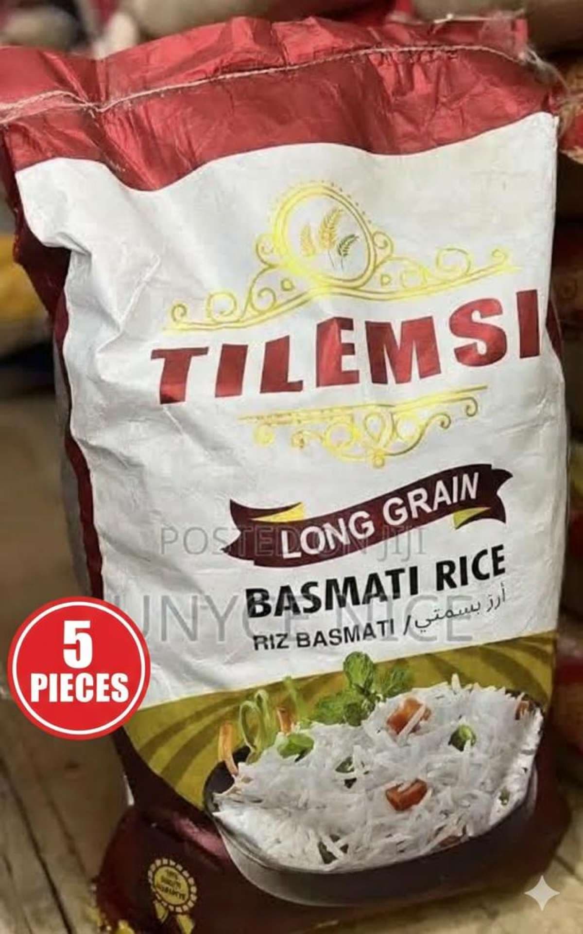 Tielemsi Basmati 5x5kg